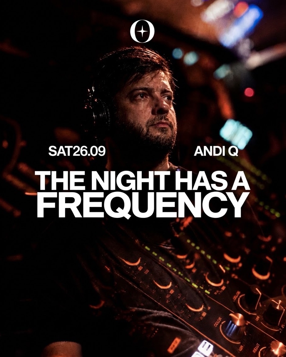 Andi Q-Live at Omen Speakeasy flyer