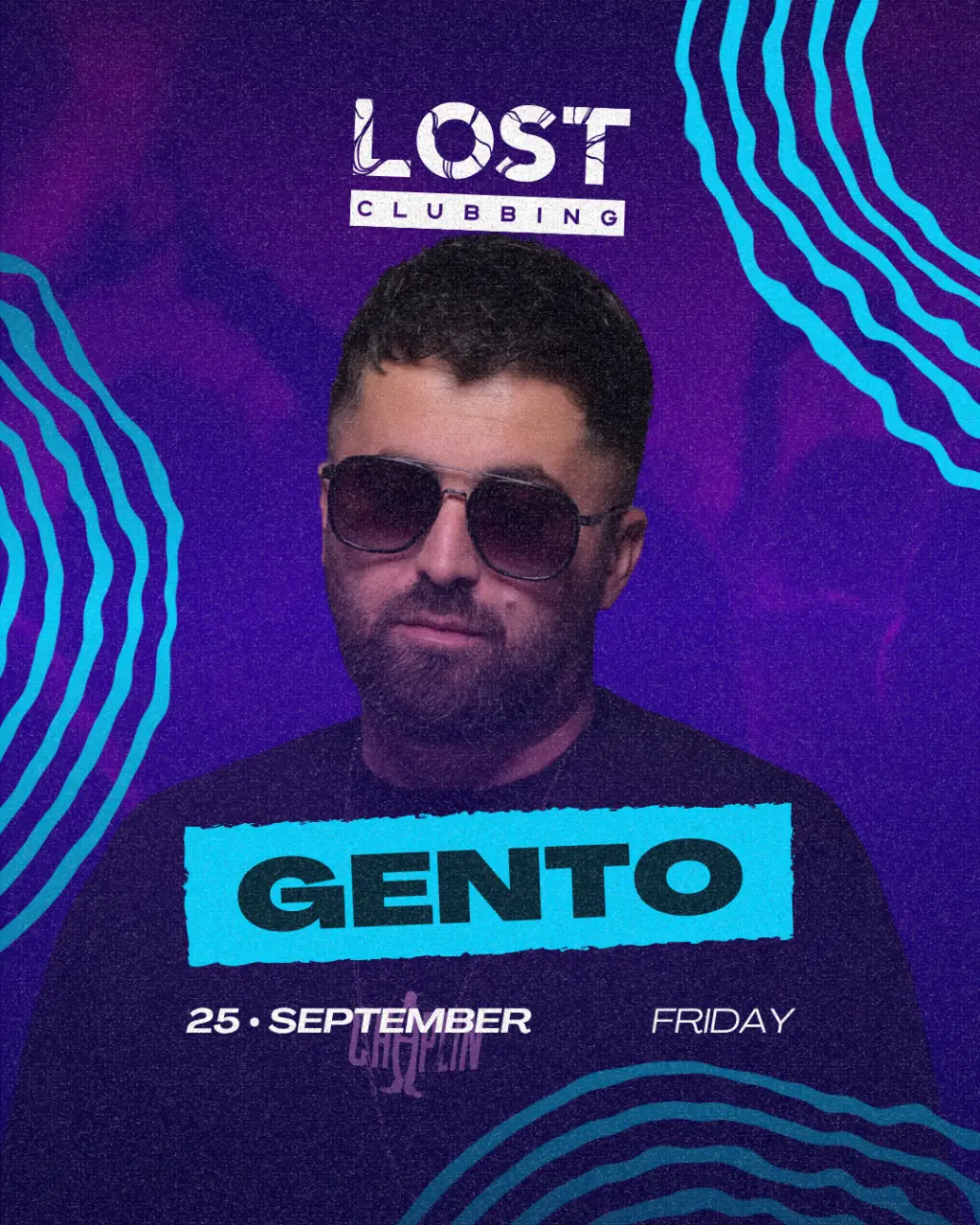Gento DJ flyer
