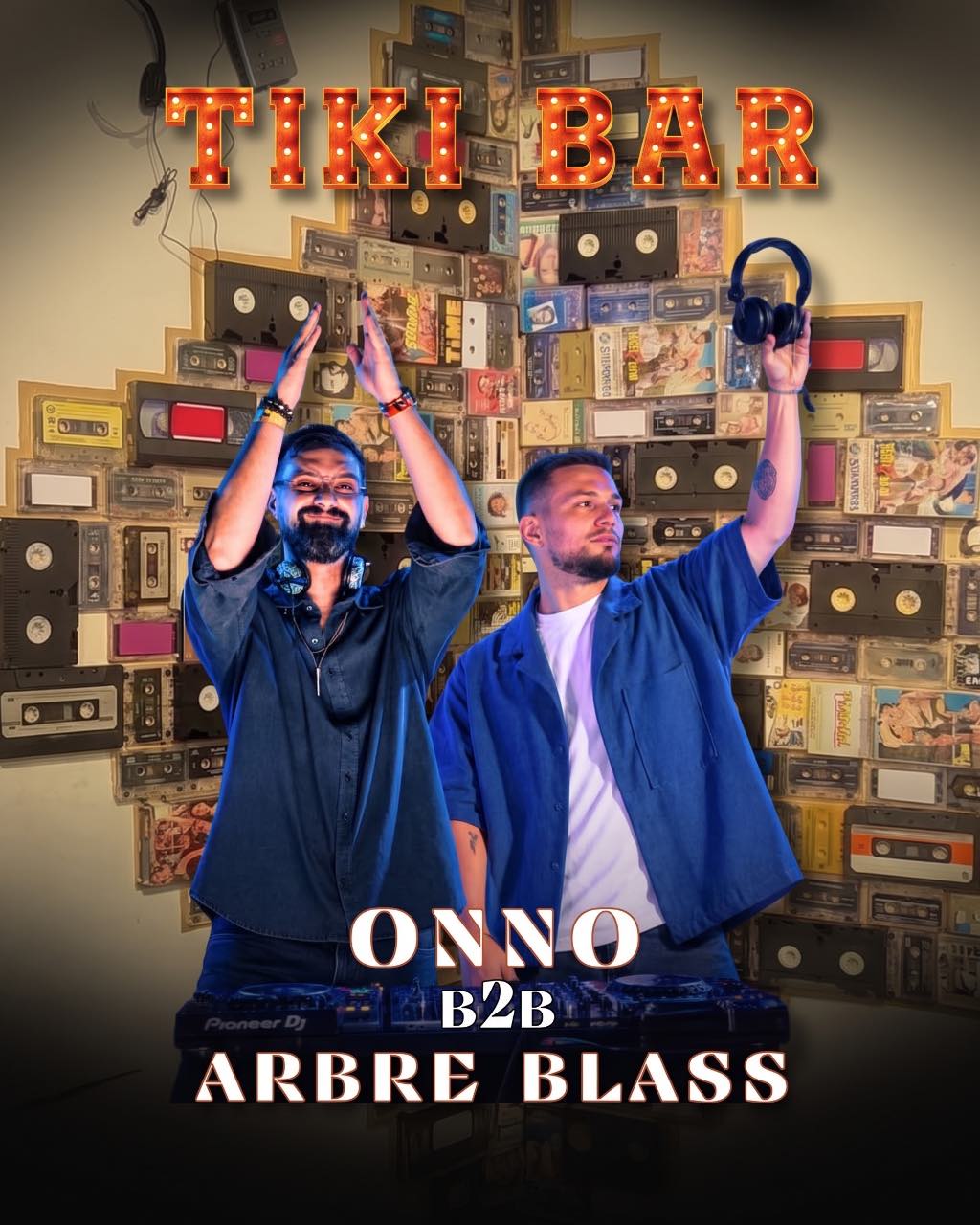 Onno b2b Arbre Blass Music flyer
